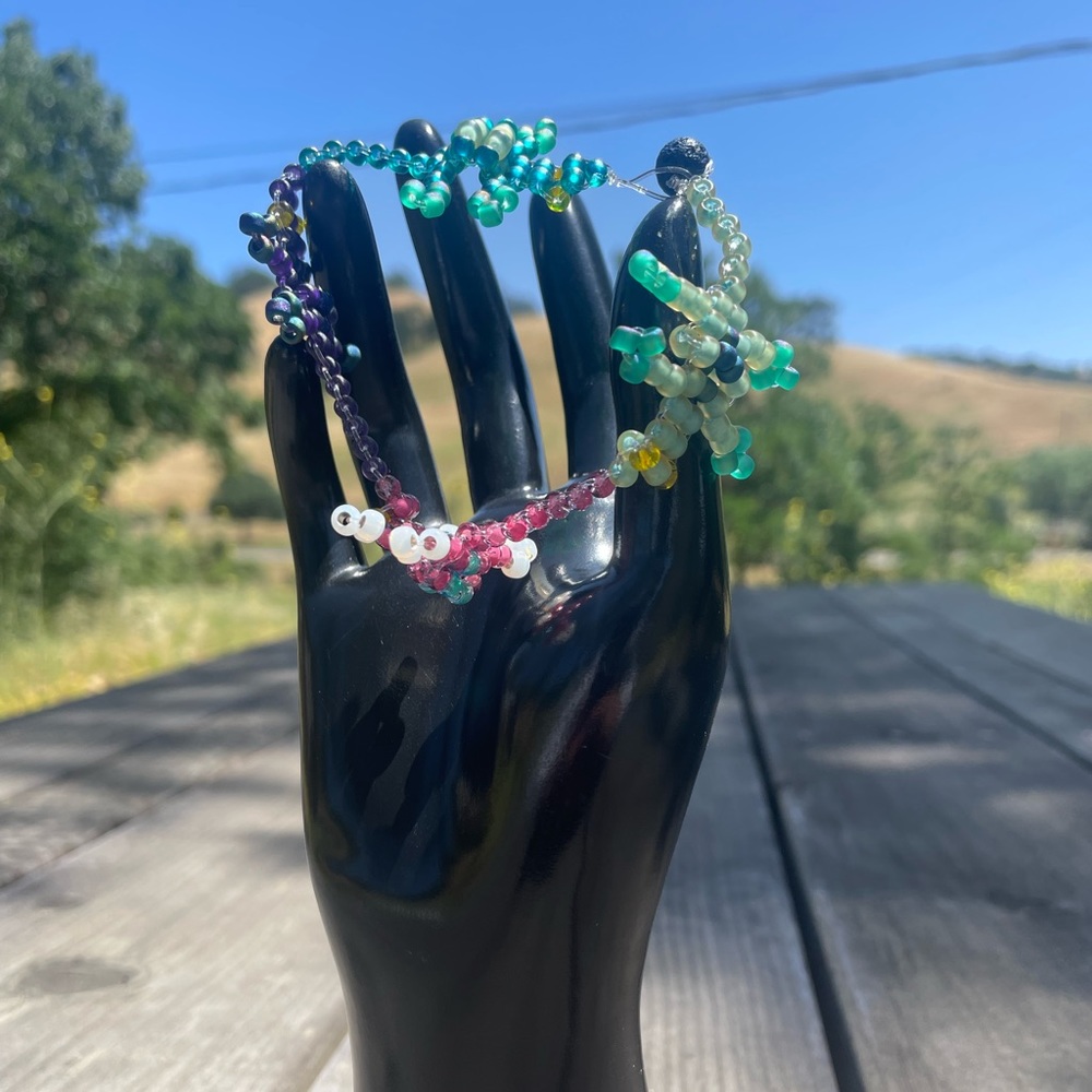 Lizard friends bracelet